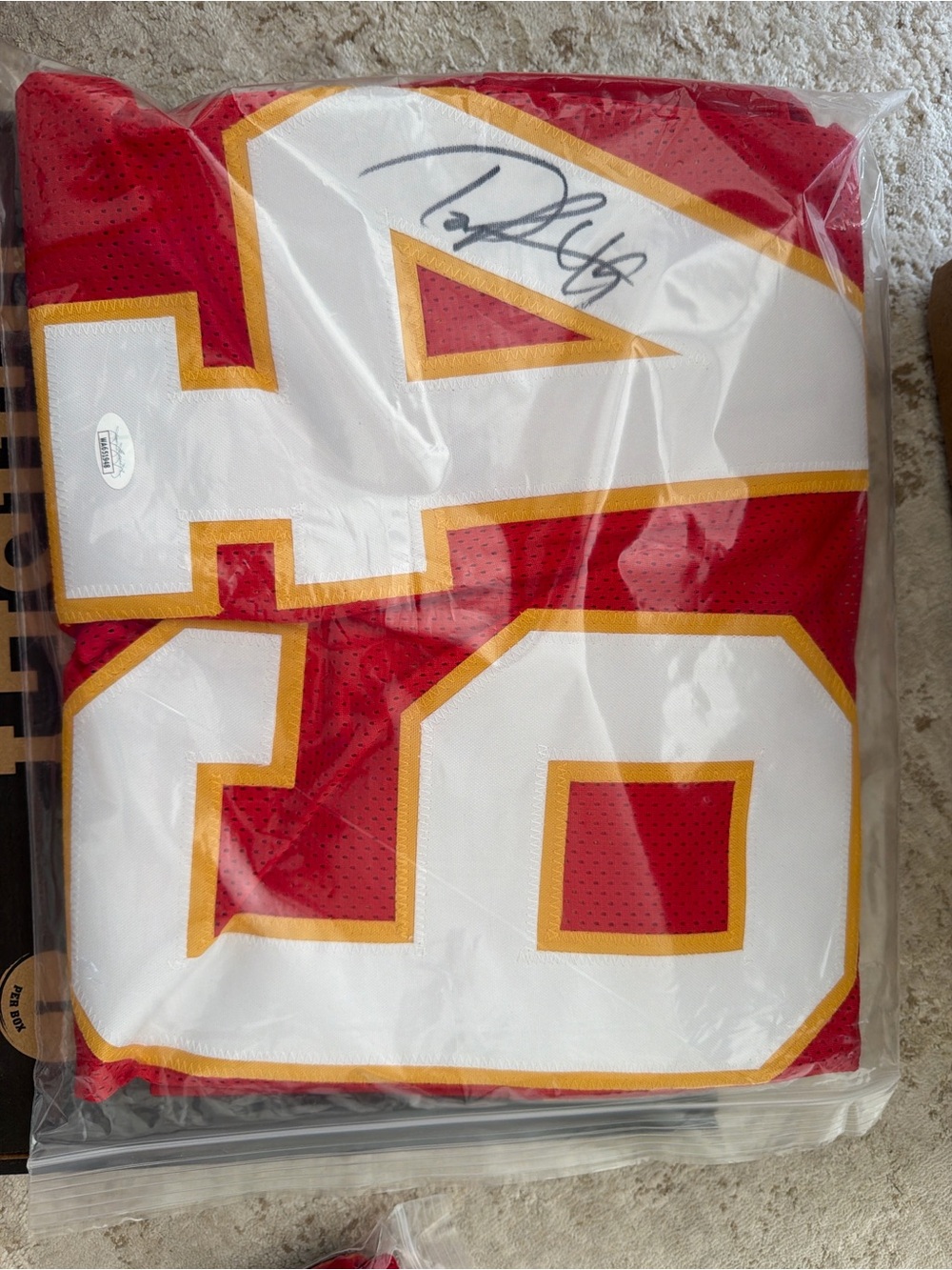 🔥 Tony Richardson Signed Kansas City Chiefs Jersey – JSA Certified – NEW